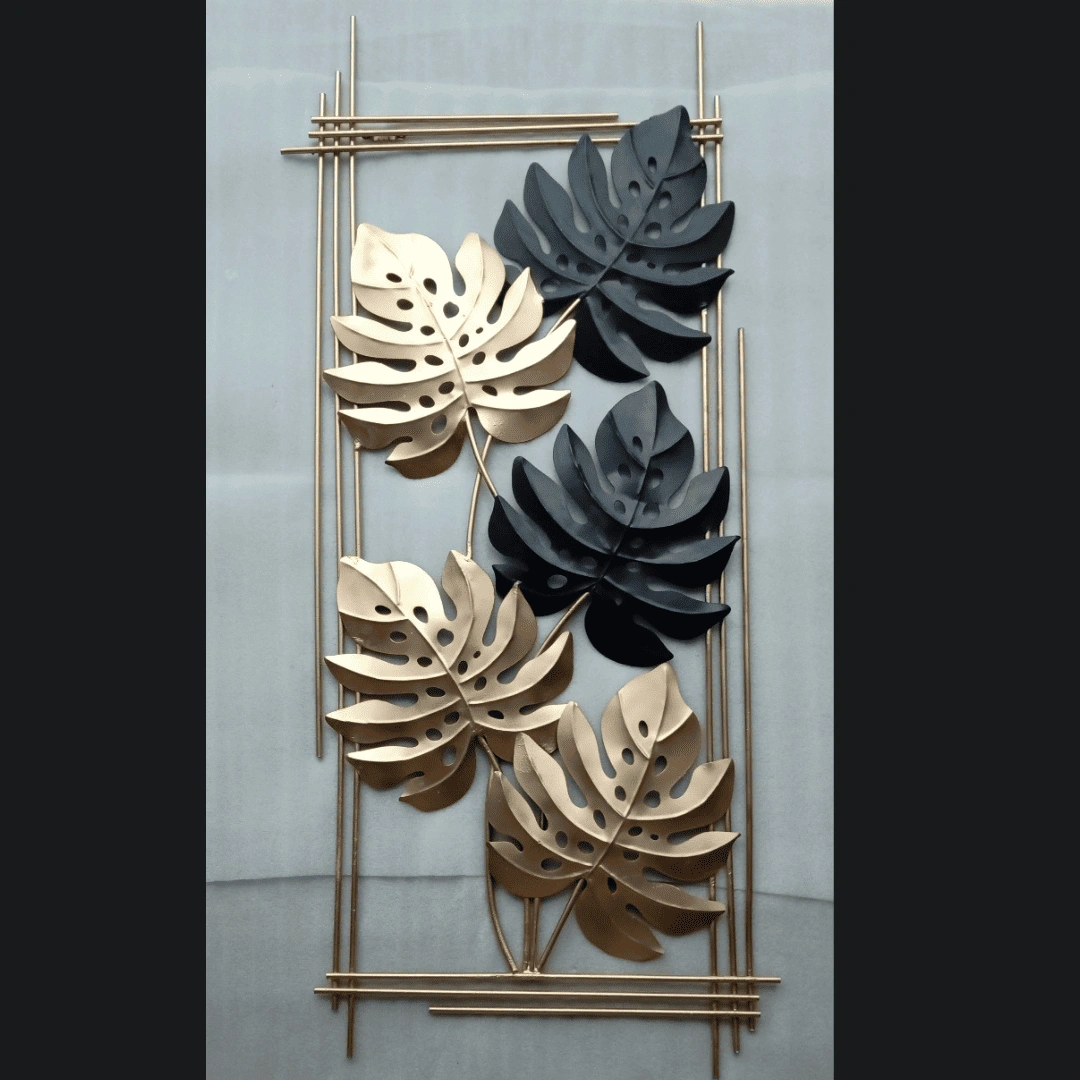 Antique Brass Wall Accent for Warm Interiors