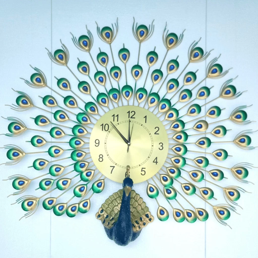 Premium Brass Wall Clock for Home or Office