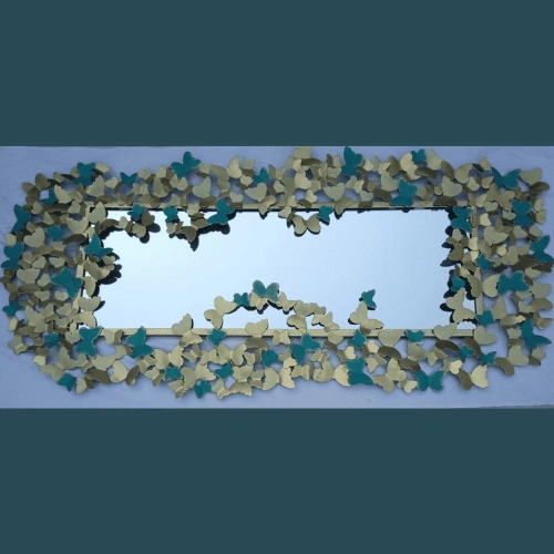 Classic Square Beveled Edge Wall Mirror