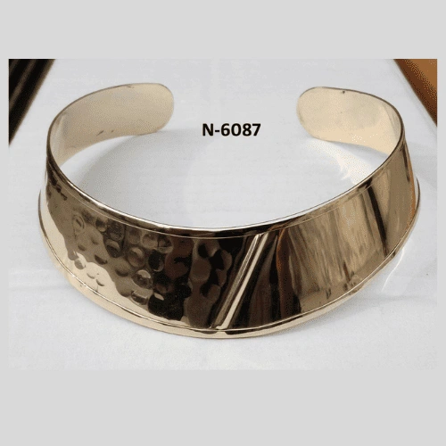 Tribal Style Oxidized Silver Hand Cuff Bracelet